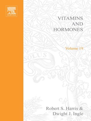 cover image of Vitamins and Hormones